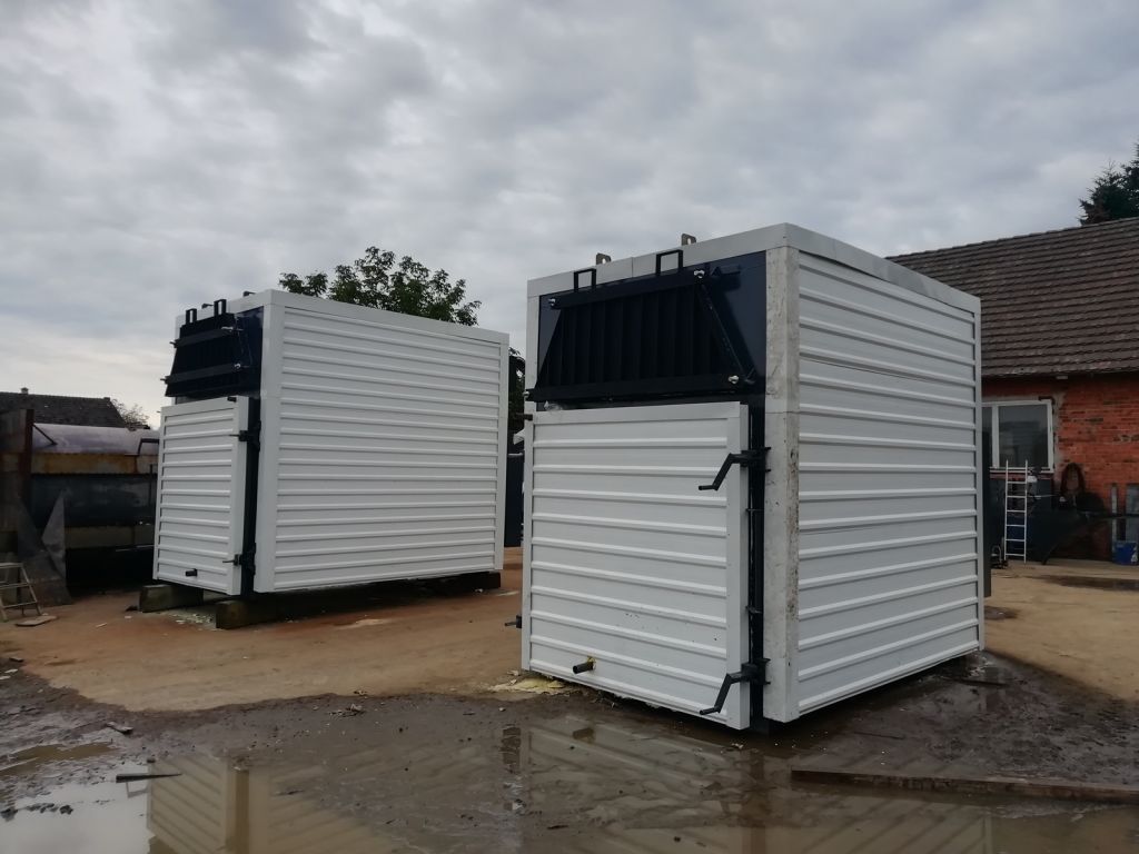 Kompaktowy piec na słomę o mocy do 300 kW produkcji HEYK