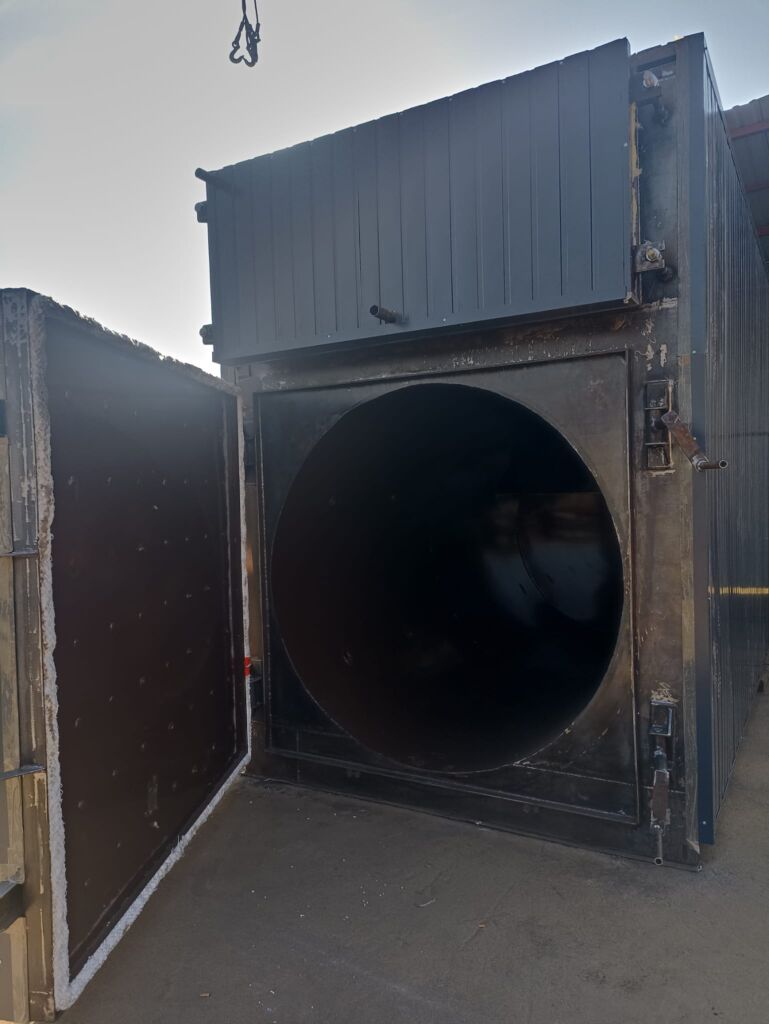 Kocioł na słomę 1000 kW produkcji HEYK