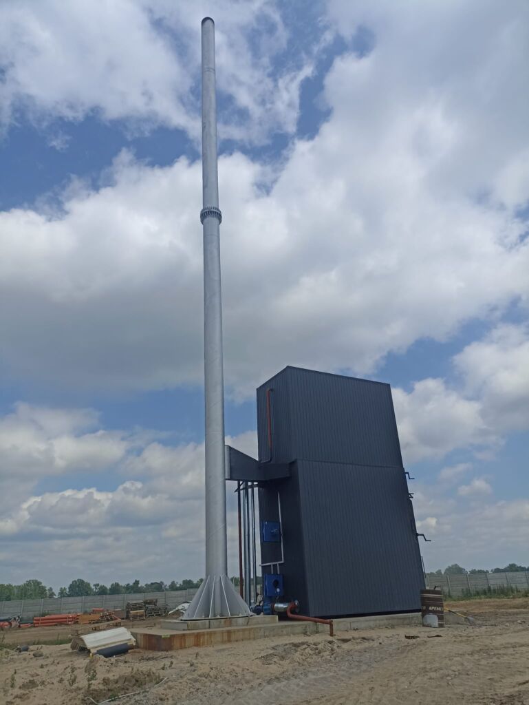 Kocioł na biomasę 2000 kW projektowany indywidualnie