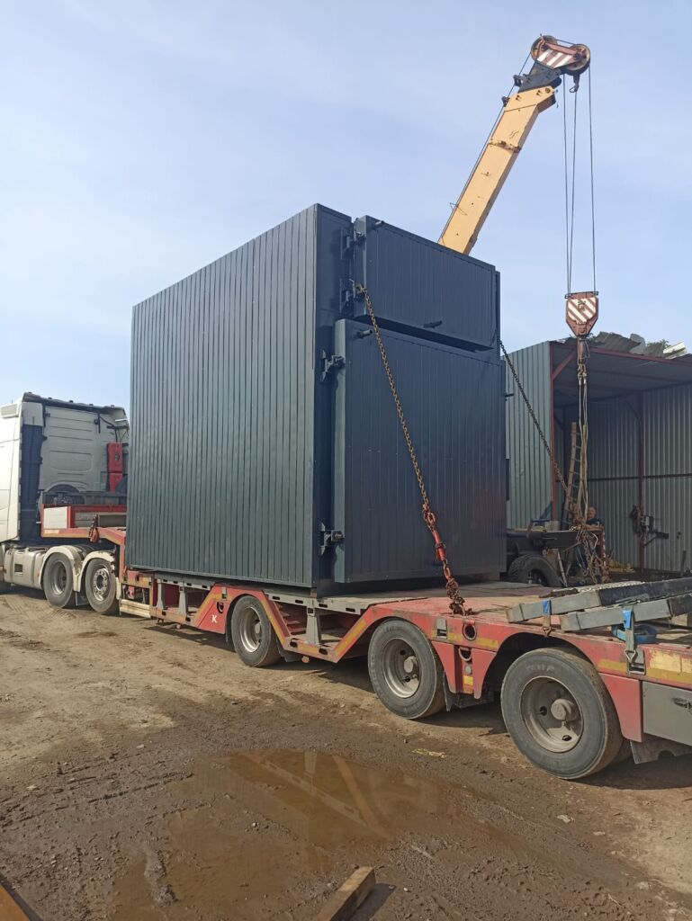 Kocioł na słomę 1000 kW w trakcie realizacji