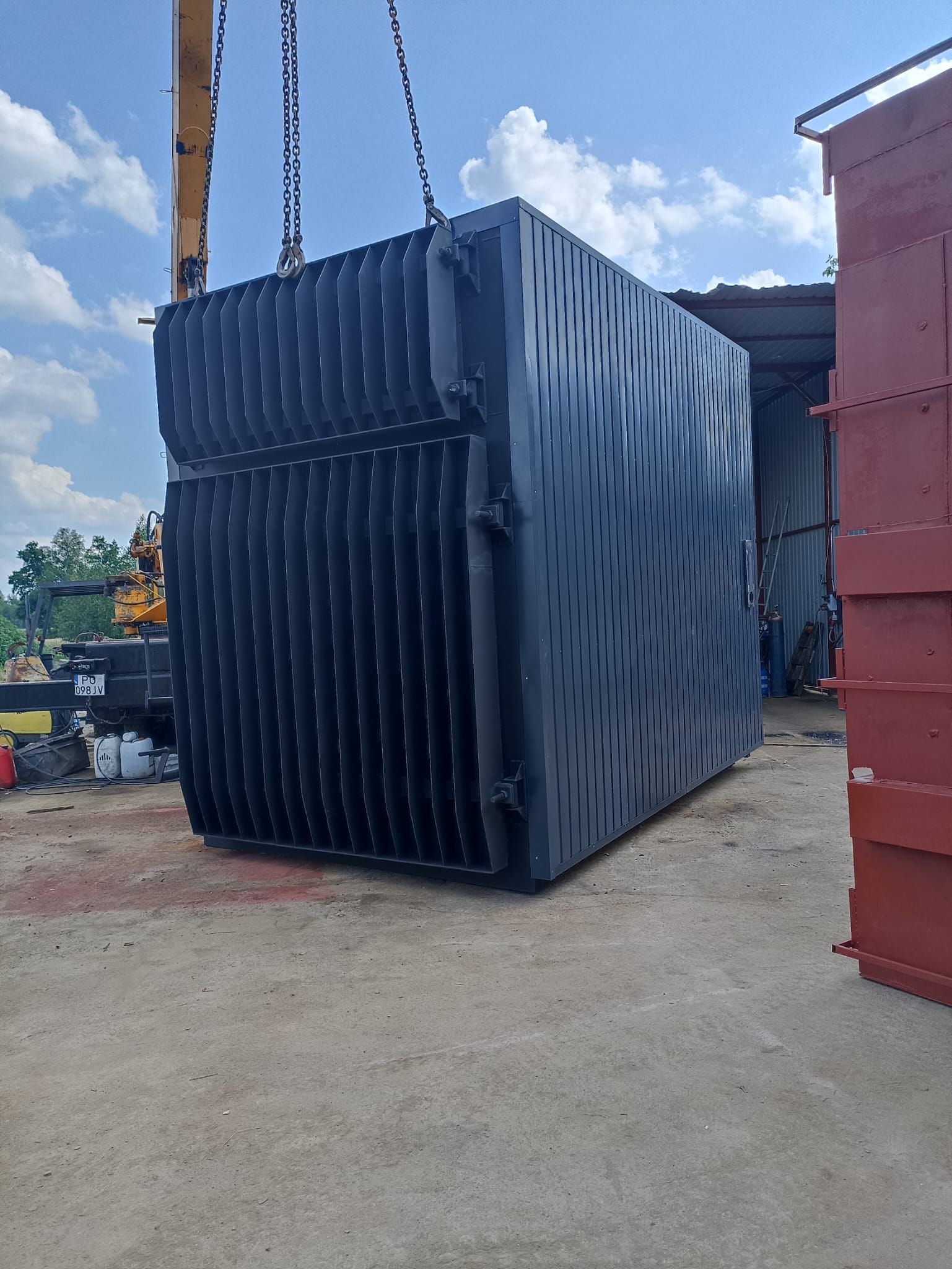 nagrzewnica-z-transportem-1000kw nagrzewnica z transportem 1000kw